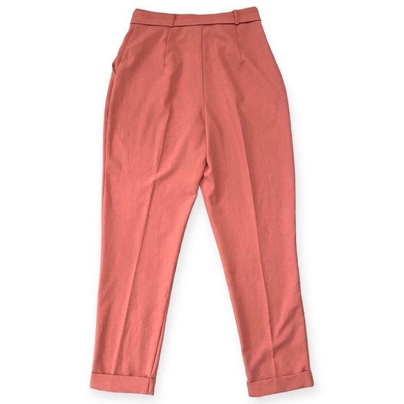 Asos DESIGN Woven Peg Pants with Obi Tie - Size 4 - Picture 3 of 9